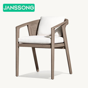 Ensemble de meubles d'extérieur en teck moderne de luxe pour hôtel, complexe hôtelier, villa, cour et parc - Product Image 5