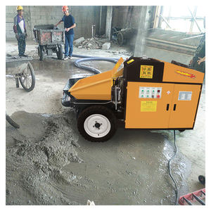 Çimento dökme besleyici ince taş beton teslimat pompası büyük agrega ikincil yapısı dökme zemin pompası - Product Image 4