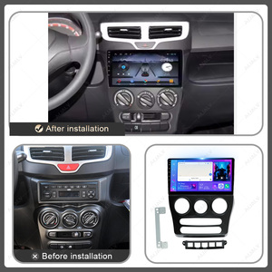 Cadre <span class=keywords><strong>Android</strong></span> de navigation de voiture de 9 pouces nouveau cadre stéréo de Fascia de texture de Offre Spéciale pour 2013-2017 CHERY <span class=keywords><strong>QQ</strong></span> EQ - Product Image 4