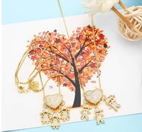 Collier ras du cou simple avec pendentif cœur pour fille et garçon, bijou tendance hip-hop