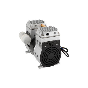 مضخة تفريغ مكبس صامتة خالية من الزيت 4.1 متر مكعب/ساعة 68 لتر/دقيقة تفريغ نظيف منخفض الضوضاء للمختبر عينات الأسنان من الشركة المصنعة في الصين - Product Image 4