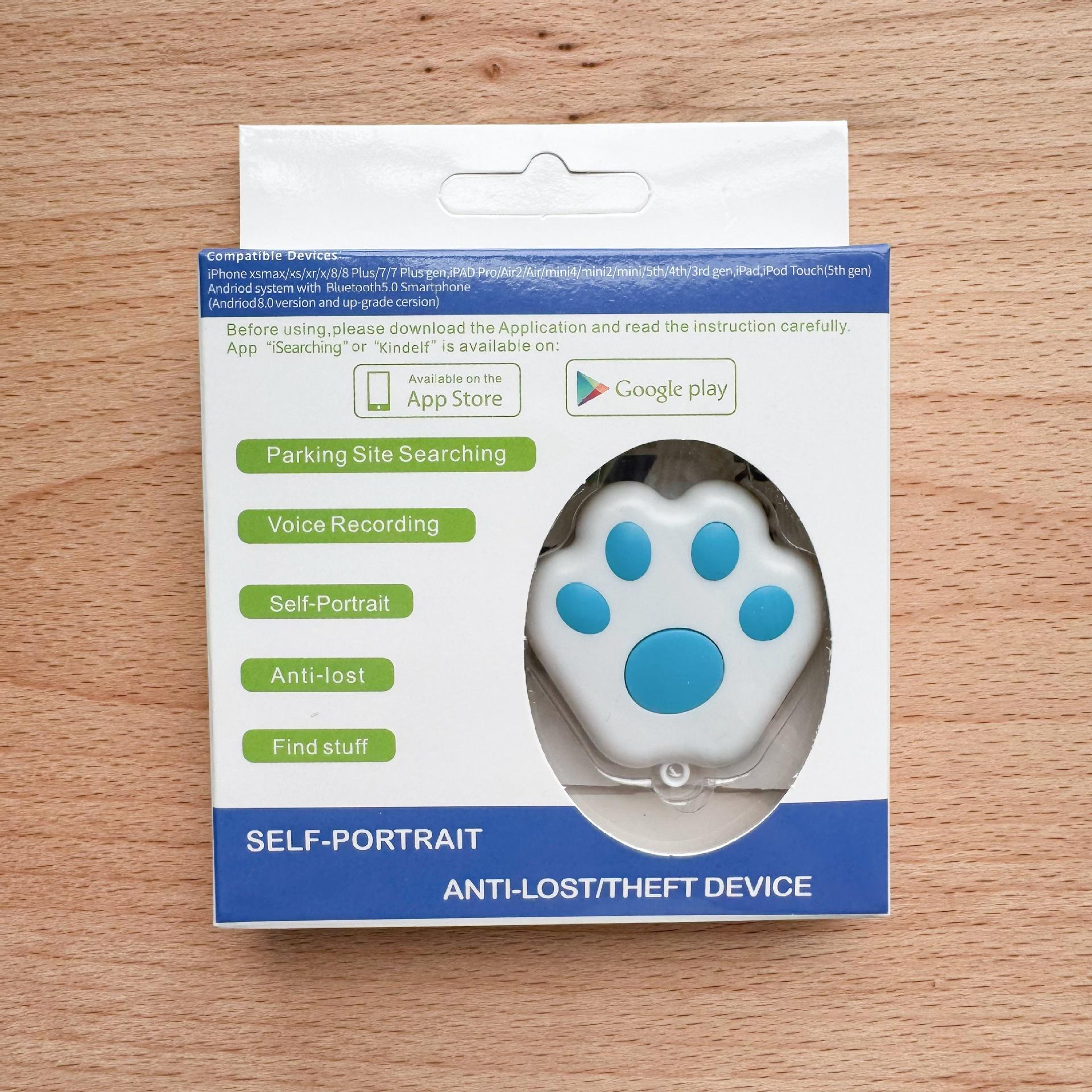 Griffe de chien bleue (boîte de couleur)