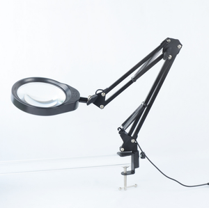 Abrazadera de escritorio 2 en <span class=keywords><strong>1</strong></span>, lupa de mantenimiento con luz LED - Product Image 3