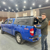 Bâche de camionnette en alliage d'aluminium, couvercle de benne enroulable étanche, extension MG pour MAXUS T60/T90, hayon articulé, installation sans perçage, GMC