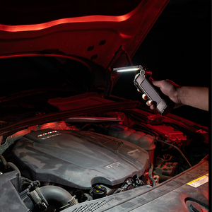 Có thể gập lại có thể sạc lại đèn làm việc dẫn ánh sáng khẩn cấp với SOS báo động, ngân hàng điện, cửa sổ Breaker, dây an toàn cắt - Product Image 6