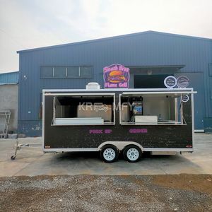 Camion de restauration mobile avec cuisine personnalisée pour fast-food, kebab, café, 2025, avec DOT CE - Product Image 6