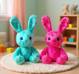 Peluche di Coniglio Pasquale 31cm-50cm, Morbidi Animali di Peluche per Bambini, Regalo Unisex con Finitura Lucida - Product Image 2