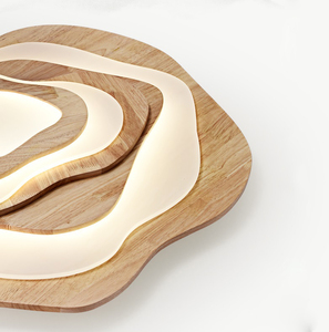 Đèn Trần Bằng Gỗ Nguyên Khối Đa Kích Thước Hiện Đại Bắc Âu Đơn Giản Sáng Tạo Bằng Gỗ Đèn <span class=keywords><strong>Led</strong></span> Trang Chủ Phong Cách Trung Quốc Thiết Bị Chiếu Sáng - Product Image 3