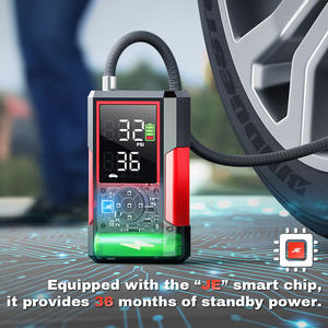 Hot Selling Nood Luchtcompressor Pomp Auto Jump Starter Power Bank Elektrisch Draagbaar Digitaal Met Batterijcapaciteit 1000 - Product Image 3