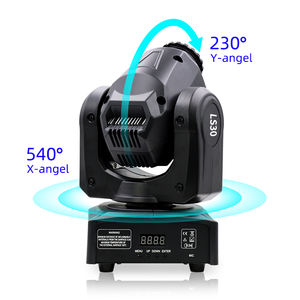 إضاءة مسرح صغيرة Big Dipper LS30 بقوة 30 واط، مصباح عالي السطوع، إضاءة متحركة للديسكو والحفلات والنوادي الليلية - Product Image 4