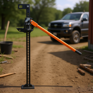 Martinetto idraulico da 48 pollici ad alta capacità (7000 libbre) con cricchetto per sollevamento paraurti di camion e SUV - Product Image 2