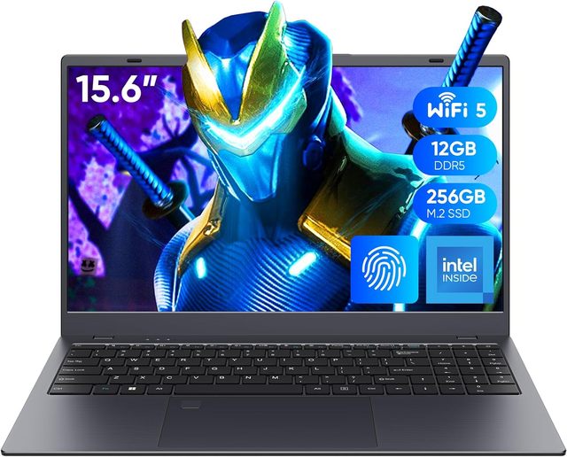 15.6" HD Touchscreen Anti-Glare Laptop Intel-12 Core I5-1240P 16GB RAM 512GB SSD Fingerprint Unlock Windows11 Laptops Computer