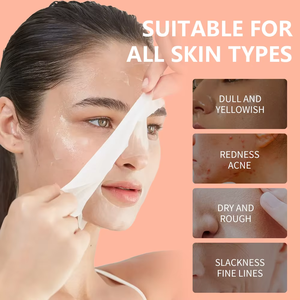 Grosir Set Masker Wajah buah, 10 jenis masker lembaran ukuran besar untuk wajah dan tubuh, mobil penghidrasi & pengencang - Product Image 3