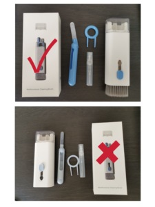 Đa Chức Năng Xách Tay 7 Trong 1 Bảy Trong Một Máy Tính Bàn Phím <span class=keywords><strong>Cleaner</strong></span> Công Cụ Tiện Ích Bàn Chải <span class=keywords><strong>Kit</strong></span> De Nettoyage Phối Phối Loại Bỏ Bụi - Product Image 2