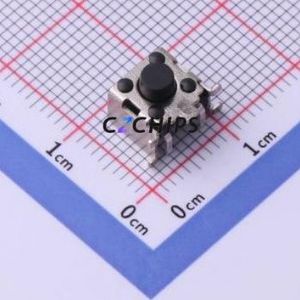 TS-1045AD-A4B2-D2 Tactile Switch SMD,6x6mm Switch Single Pole Single Throw Round Button 1.8N 7.5mm - Product Image 1
