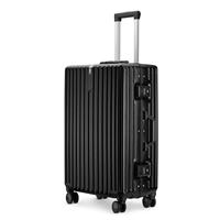 Ensemble de bagages pour ordinateur le plus vendu-Cadre en aluminium de 5 tailles, valises personnalisables