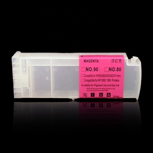 Ocbestjet 90 <span class=keywords><strong>Rechargeable</strong></span> <span class=keywords><strong>Cartouche</strong></span> D'<span class=keywords><strong>encre</strong></span> jet d'<span class=keywords><strong>encre</strong></span> <span class=keywords><strong>Pour</strong></span> <span class=keywords><strong>HP</strong></span> 90 <span class=keywords><strong>Pour</strong></span> <span class=keywords><strong>HP</strong></span> Designjet 4000 4020 4500 4520 - Product Image 5