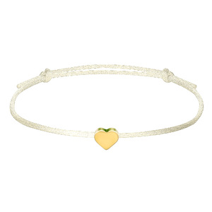 Pulseira de Cordão Minimalista Ajustável Resoul, Feita à Mão, com Pingente de Coração, Cruz e Estrela Banhado a Ouro, Joia da Moda, Presente Diário - Product Image 3
