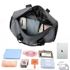 Oxford Sports Fitness Handheld Travel Waterproof Yoga <b>Storage</b> Dry Wet Gym <b>Bag</b> Separation Short Trip Duffel Shoe Compartment - Product Image 5