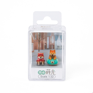 ของตกแต่งบ้าน DIY ไมโครแลนด์สเคป ของตกแต่งบ้านน่ารัก การ์ตูนเรซิ่นรูปสัตว์ ชิบะอินุ - ของตกแต่งกันฝนและของเล่น - Product Image 2