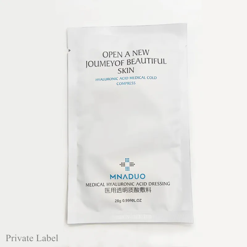 Masque facial de réparation de plaie médicale de beauté professionnelle pour le patch médical de compresse froide de traitement hydraulique d'IPL