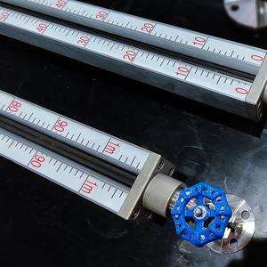 연료 레벨 표시를위한 맞춤형 저렴한 반사 형 유리관 물 시력 디젤 탱크 레벨 표시기 측정 장비 - Product Image 2