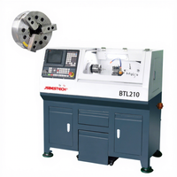 Tour à métaux CNC Fanuc de type banc horizontal à lit plat monophasé 110V ou 240V BTL210