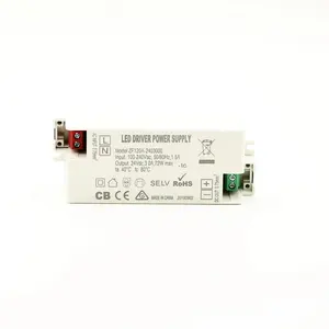 LED Driver Supplier 72W 12W 24W 30W 60W DC LED Constant Voltage Driver 24V 3A Power Supply