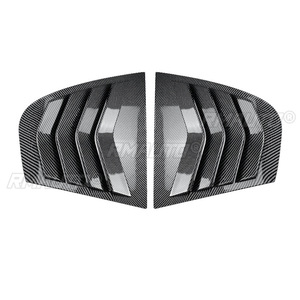 Car Rear <b>Window</b> Shutter Cover Trim <b>Window</b> Louver Side <b>Vent</b> Trim for BMW 3 Series E90 320i 330i M3 2005-2011 Car Styling - Product Image 3