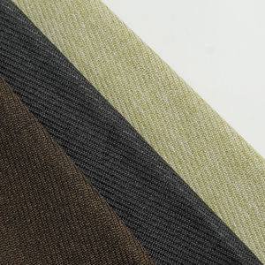 ผ้าซาตินยืดเนื้อผ้าลินิน 24 สี ผสมโพลีเอสเตอร์ 95% สแปนเด็กซ์ 5% ย้อมสีคาไทโอนิก เหมาะสำหรับชุดสูทผู้หญิง เดรส กางเกงขายาว - Product Image 3