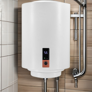 Chauffe-<span class=keywords><strong>eau</strong></span> électrique mural 30L/50L/80L/100L pour usage domestique, douche et stockage, avec boîtier en plastique - Product Image 1