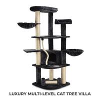 Großhandel Moderner Holz-Kratzbaum im Minimalistischen Design für Katzen, zum Klettern und Kratzen im Innenbereich