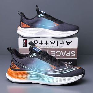 <span class=keywords><strong>ZheJiang</strong></span>, zapatillas deportivas informales para correr para hombre, Cuir blanco con placa Karbonn, plantilla de PVC, forro de malla para la temporada de primavera, zapatos para caminar - Product Image 6