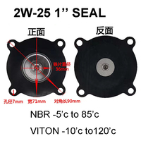 Kits de Reparación de Válvulas Solenoides, Diafragma de Sellado NBR para Válvulas Solenoides de Agua de 3/4'', 2W200-20