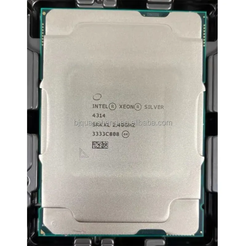 Bán hàng nóng Intel Xeon Bạc 4314 2.4GHz Mười Sáu Lõi Bộ vi xử lý 16C/32t 10.4gt/S Intel Xeon Bạc 4314