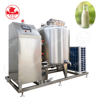 Stérilisation industrielle de lait de pasteurisateur de bière de jus de lait avec la pasteurisation et un compresseur de refroidissement