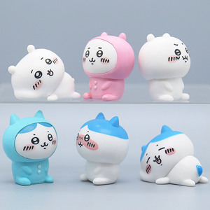 Offre Spéciale unisexe PVC Anime figurine personnalisée Chiikawa personnage boîte aveugle japonais en plastique jouet résine caoutchouc modèle <span class=keywords><strong>dessin</strong></span> animé jouet - Product Image 3
