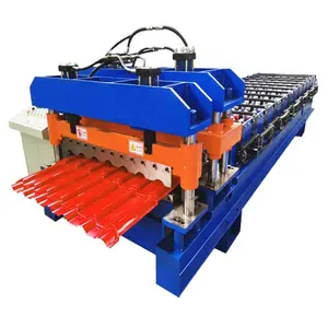high speed building making press manufacturer roll roofing sheets forming machine