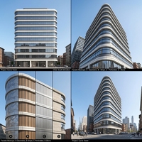 Revêtement en aluminium moderne sur mesure pour centres commerciaux et villas – Service complet pour le projet de façade de bâtiment complet au Kazakhstan