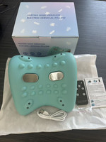 Oreiller de massage chauffant multifonctionnel portable pour le cou et les épaules, 3 modes, dispositif de traction cervicale, oreiller de massage du cou