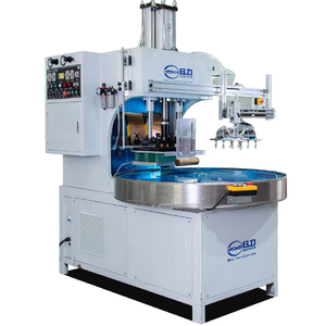 Nouvelles soudeuses et découpeuses rotatives automatiques haute fréquence Hipower pour emballages double blister en PVC/PET/<span class=keywords><strong>GAG</strong></span> 50kW - Product Image 1