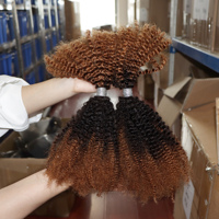 Cheveux Orientfashion Afro en Gros pour Tresses Afro Torsadées, Micro Tresses en Cheveux Humains Afro Kinky en Vrac pour Tressage
