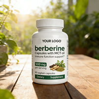 Capsules de Berbérine HCI à base d'extrait naturel de Phellodendron, complément alimentaire pour le contrôle du poids chez l'adulte – Meilleures ventes