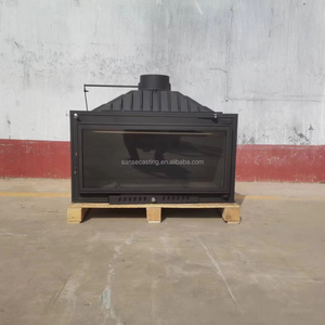 Chimenea de calefacción de leña de hierro fundido de Venta caliente directa de fábrica de China (BSC326) - Product Image 3