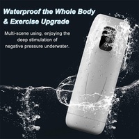 Wasserspüle Teleskop-Vibrationsheizung Masturbationsbecher wasserdicht automatische Männer-Schub-Stroker-Maschine für Sexspielzeug für Männer