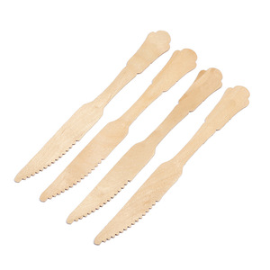 Cina all'ingrosso 100% biodegradabile 200mm grande forchetta in legno usa e getta - Product Image 6
