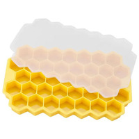 Moule à glace en forme de nid d'abeille 37 trous fait maison Bac à glaçons en silicone