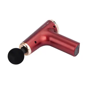 High Quality Mini Portable Head Oem Massage Gun Fascia Gun Muscle Muscle Relax Body Massager Gun With Brush Motor