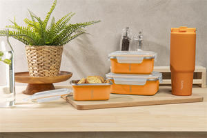 Fiambrera Bento de venta directa de fábrica, fiambrera de acero inoxidable para adultos - Product Image 6