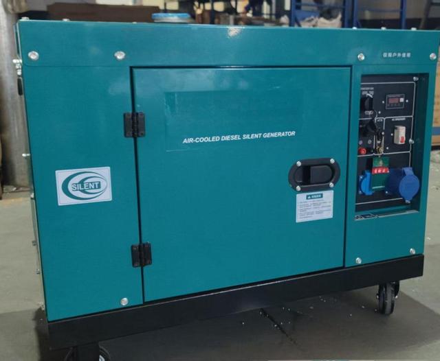 Factory Direct Hot Selling 10KW Silent Diesel Generator with Ultra Low Price Low Fuel Consumption Ultra Quiet  Portable Features